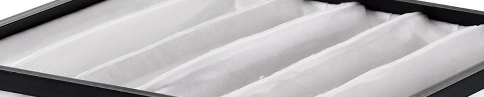 Production of pocket filters in standard and custom sizes, G2, G3, G4, M5, F5, M6, F6, F7, F8, F9